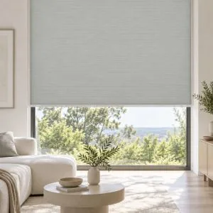 rèm cuốn màu xám bạc mã HG-SQ07